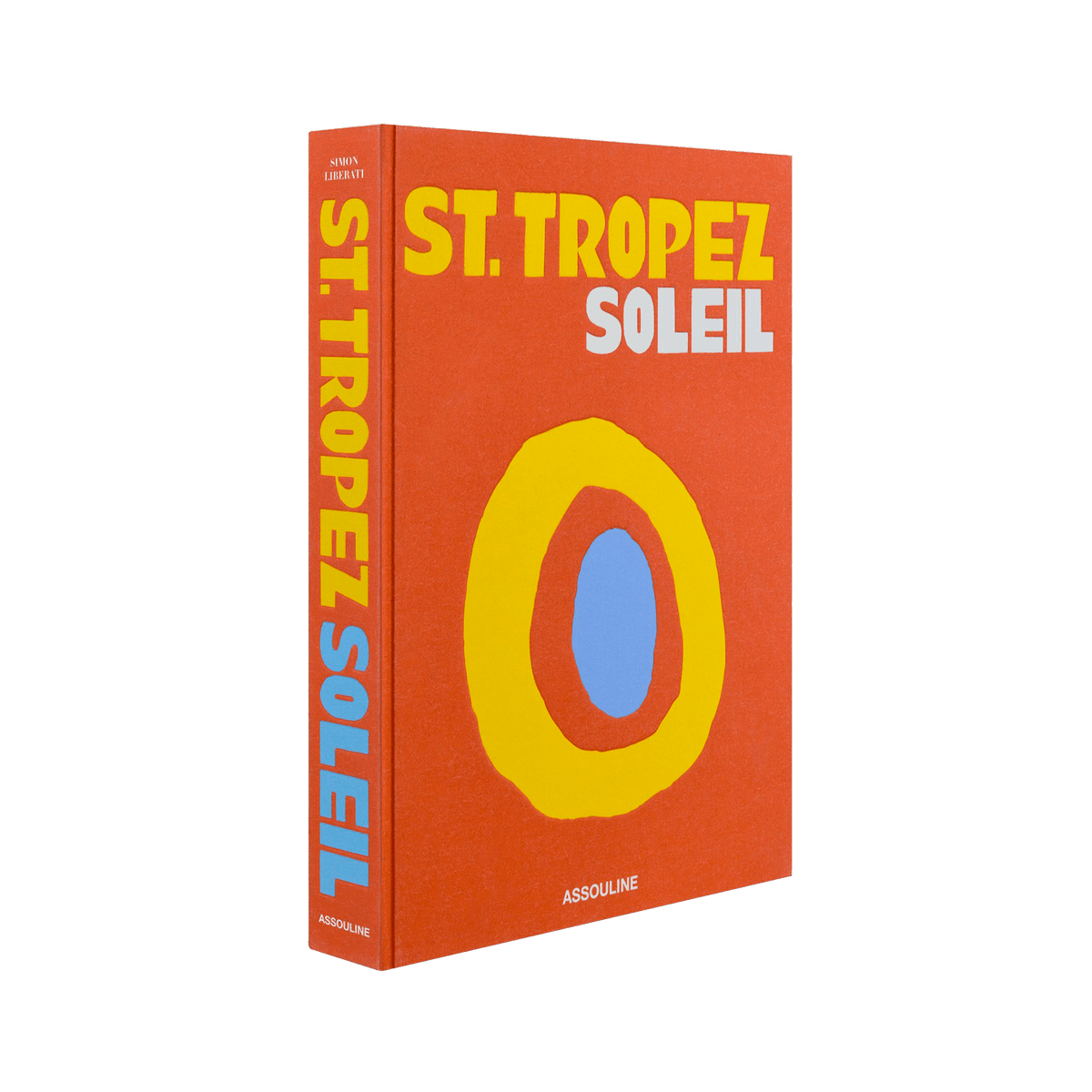 ASSOULINE Livre voyage et nature St tropez soleil Orange