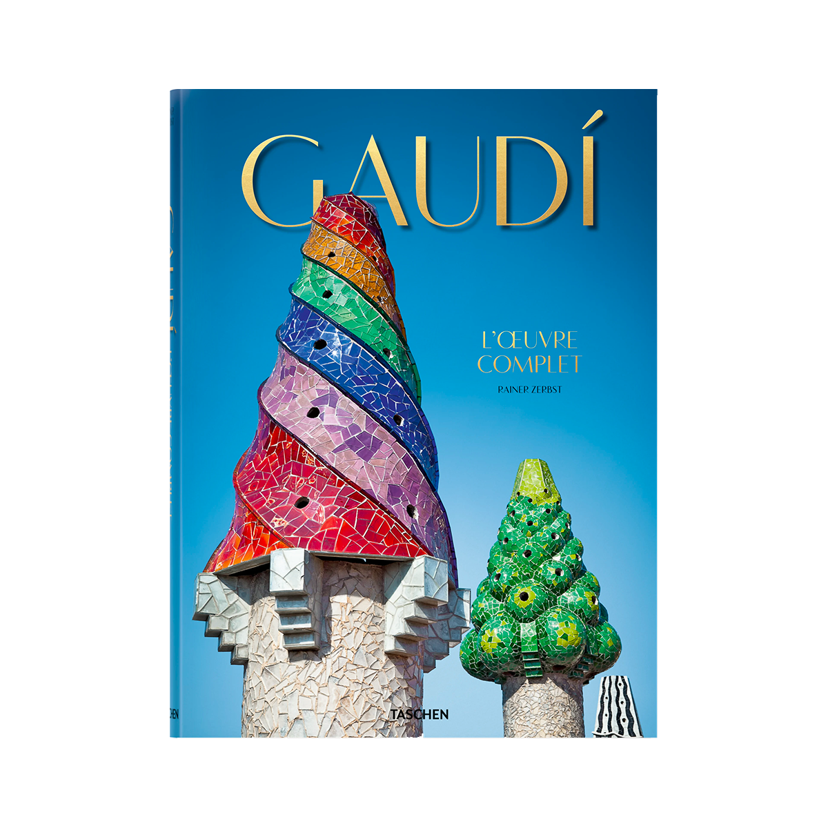 TASCHEN Livre arts Gaudi Bleu