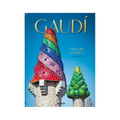 TASCHEN Livre arts Gaudi Bleu