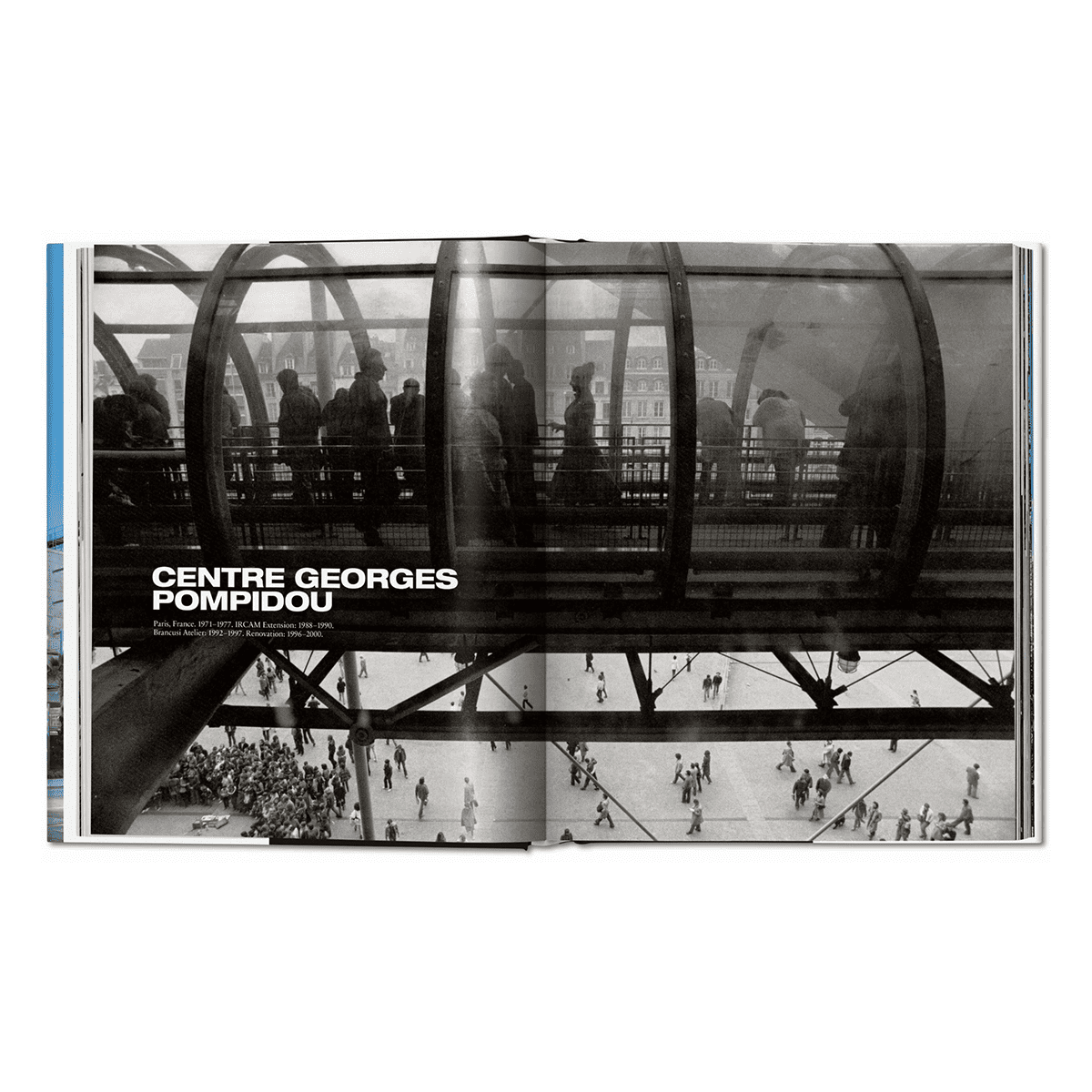 TASCHEN Livre arts Architects piano Bleu