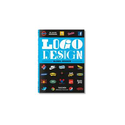 TASCHEN Livre mode Logo design Bleu
