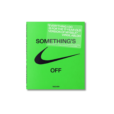 TASCHEN Livre mode Nike - virgil abloh Vert