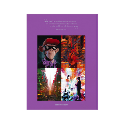 ASSOULINE Livre arts Metaverse dream Mauve