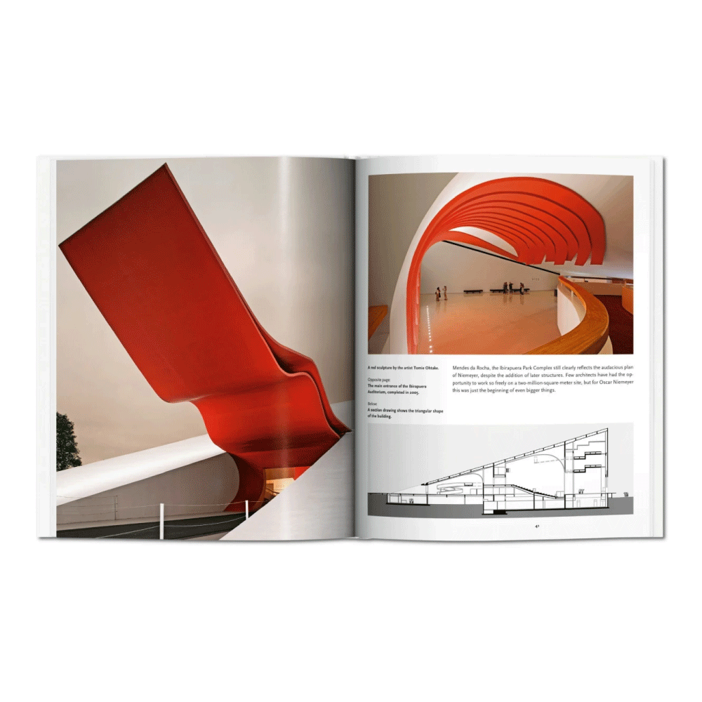 TASCHEN Livre arts Niemeyer Blanc