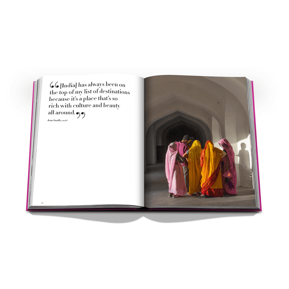 ASSOULINE Livre voyage et nature Jaipur splendor Rose