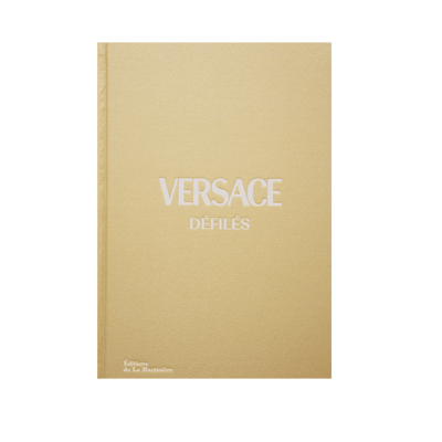 Livre mode Versace défilés Or
