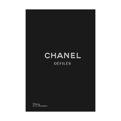 Livre mode Chanel défilés Noir