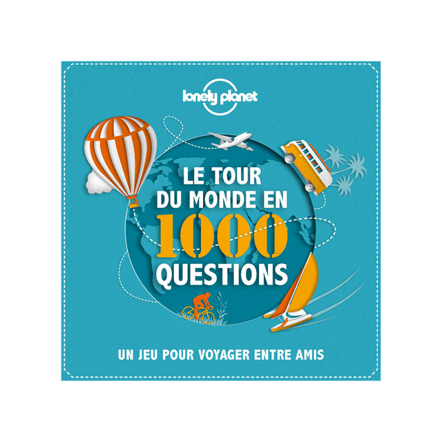 Jeu de cartes LE TOUR DU MONDE EN 1000 QUESTIONS