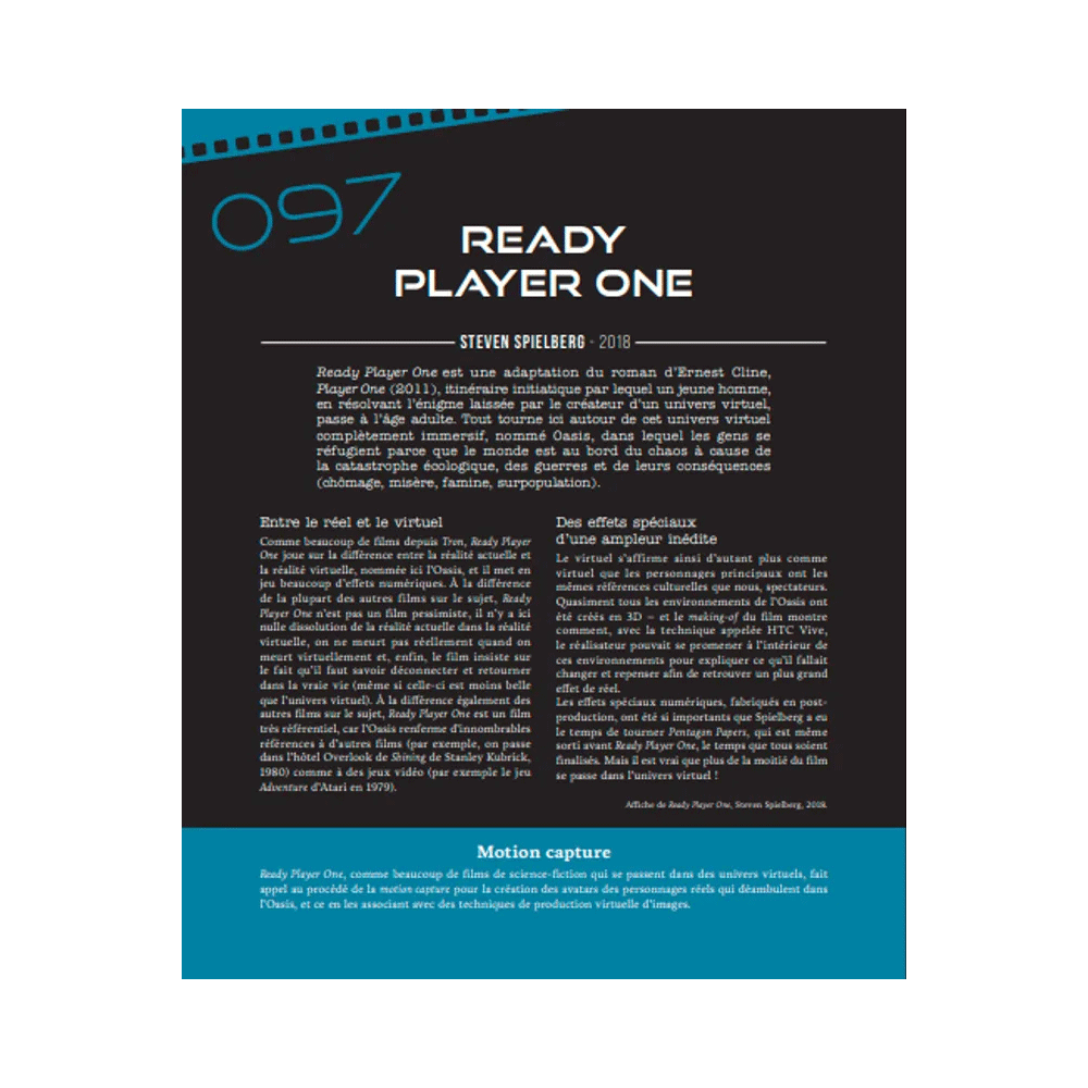 HACHETTE PRATIQUE Livre arts Les 100 films de science-fiction qu'il faut avoir vus Bleu