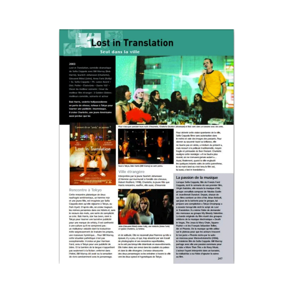 HACHETTE PRATIQUE Livre arts Nos films de toujours Noir