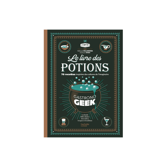 Hachette Pratique Livre culinaire LE LIVRE DES POTIONS PAR GASTRONOGEEK