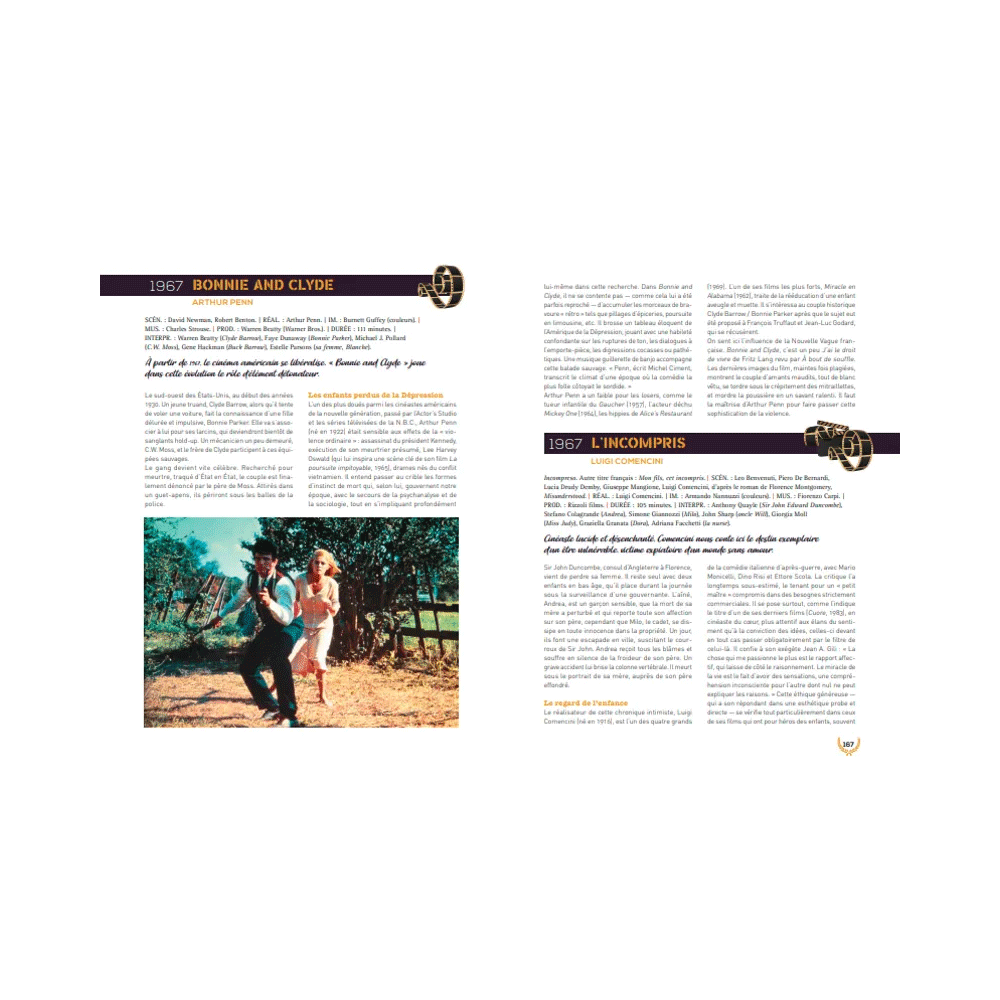 HACHETTE PRATIQUE Livre arts Les films clés du cinéma Orange