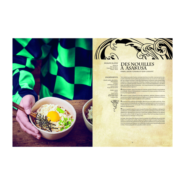 Hachette Pratique Livre culinaire GASTRONOGEEK - ANIME