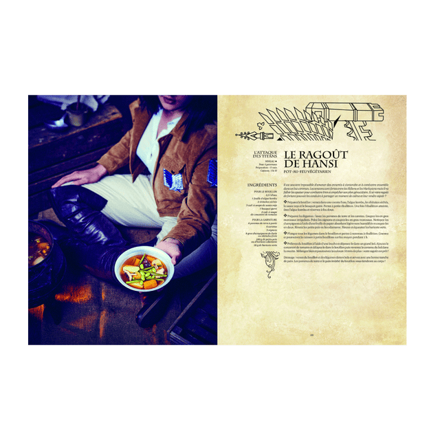 Hachette Pratique Livre culinaire GASTRONOGEEK - ANIME