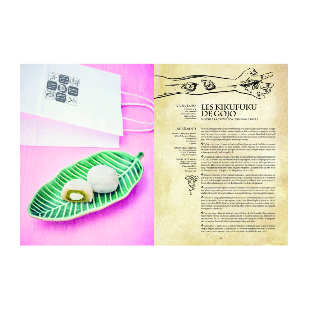 HACHETTE PRATIQUE Livre cuisine Gastronogeek - anime Rouge