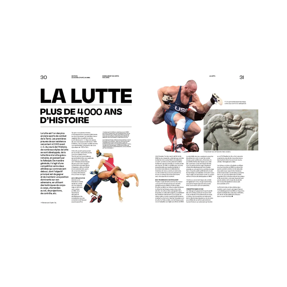 HACHETTE PRATIQUE Livre sport Le grand livre du mma Noir