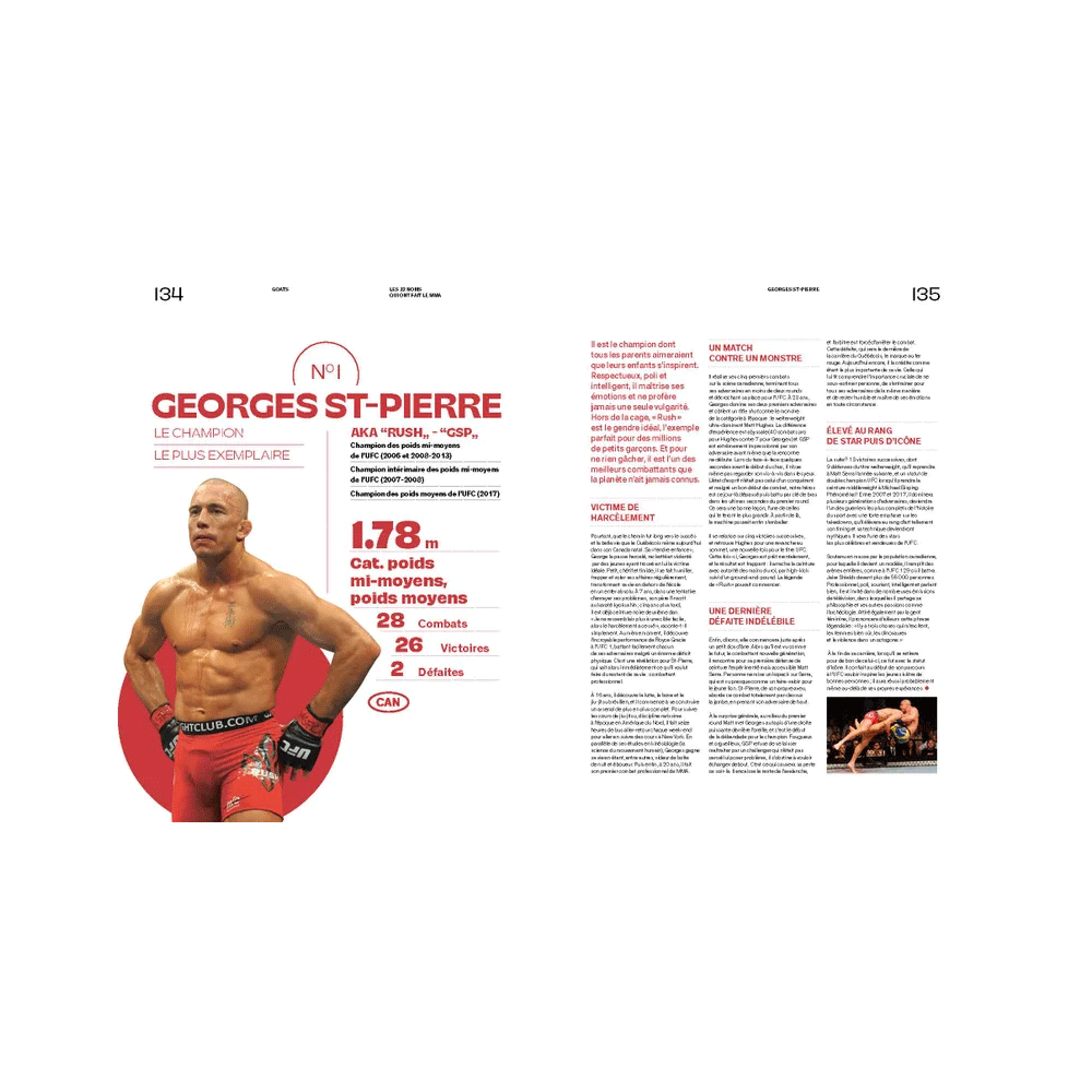 HACHETTE PRATIQUE Livre sport Le grand livre du mma Noir