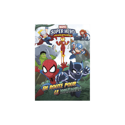 HACHETTE PRATIQUE Livre adolescent Marvel super hero adventures : en route pour le wakanda Multicolore