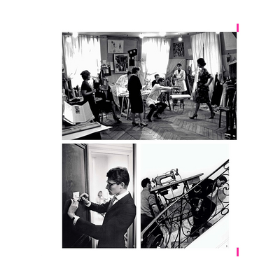 HACHETTE PRATIQUE Livre mode All about yves Noir