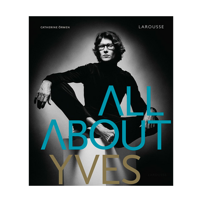 HACHETTE PRATIQUE Livre mode All about yves Noir
