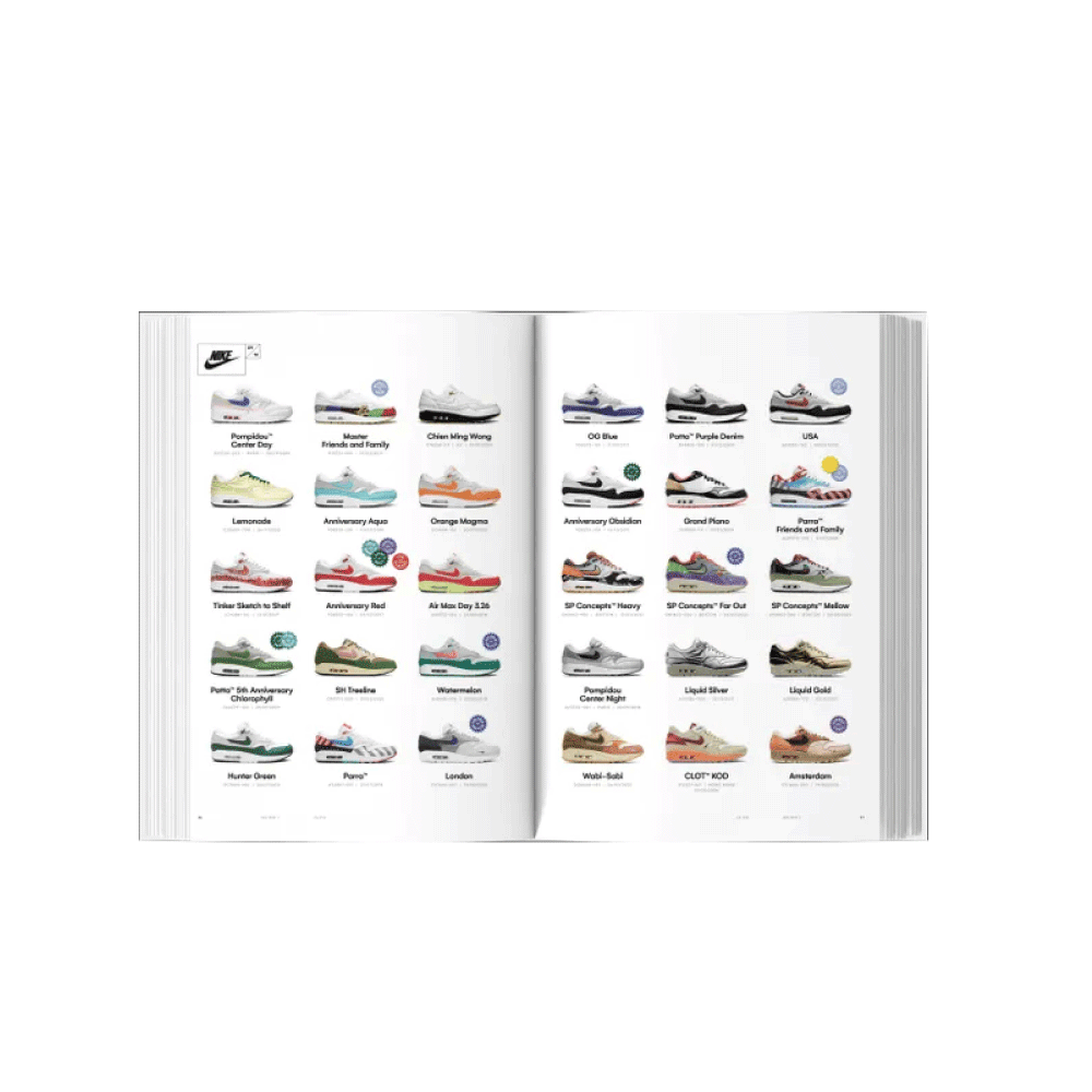HACHETTE PRATIQUE Livre mode 1000 sneakers deadstock Blanc