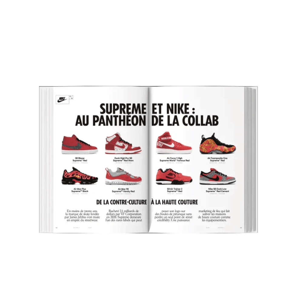 HACHETTE PRATIQUE Livre mode 1000 sneakers deadstock Blanc