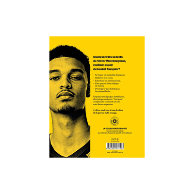 HACHETTE PRATIQUE Livre sport Victor wembanyama Jaune