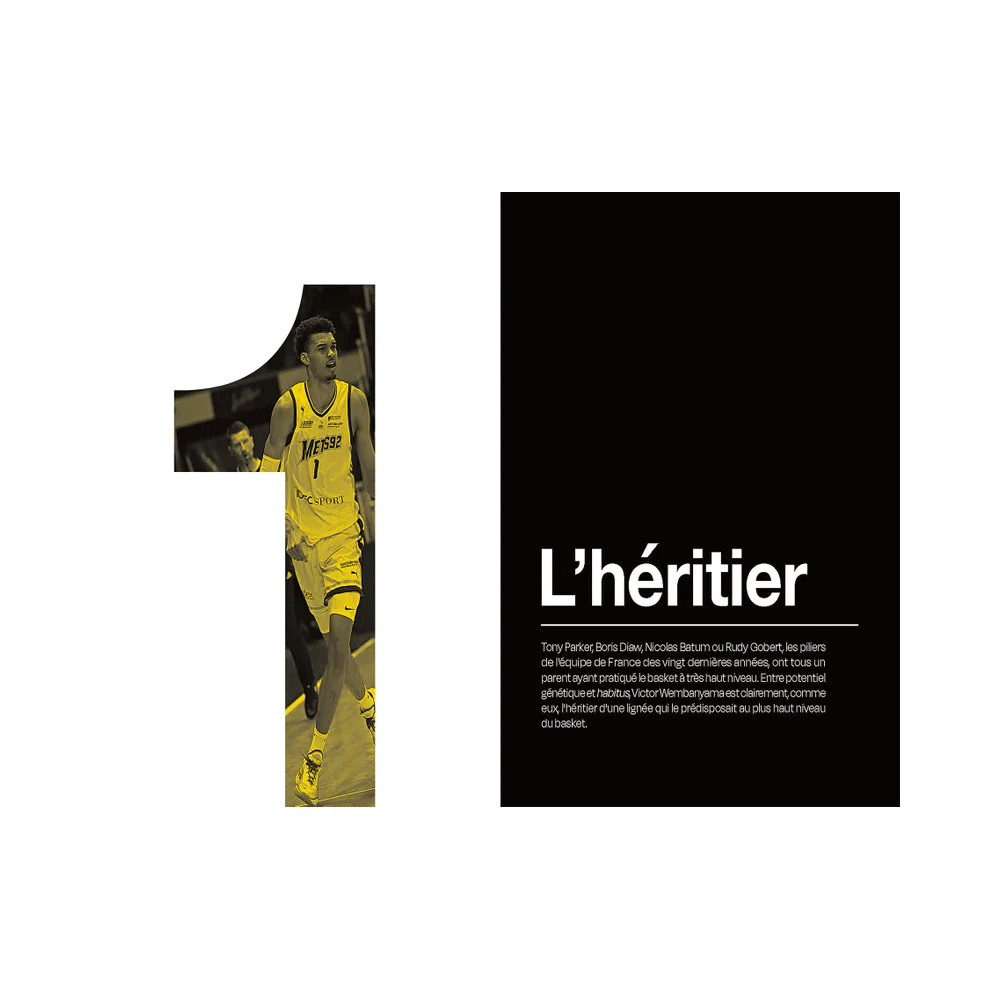 HACHETTE PRATIQUE Livre sport Victor wembanyama Jaune