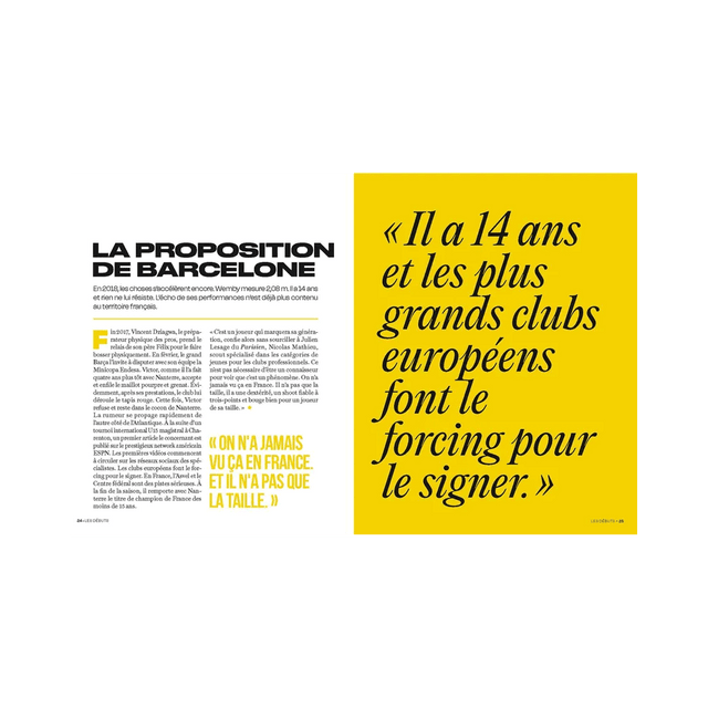 Hachette Pratique Livre sport VICTOR WEMBANYAMA