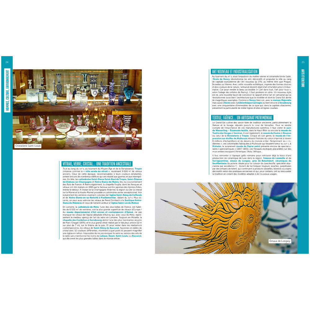 HACHETTE PRATIQUE Livre voyage et nature Nos 52 week-ends coups de coeur dans le grand-est Bleu