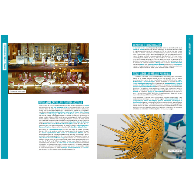 Hachette Pratique Livre voyage et nature NOS 52 WEEK-ENDS COUPS DE COEUR DANS LE GRAND-EST