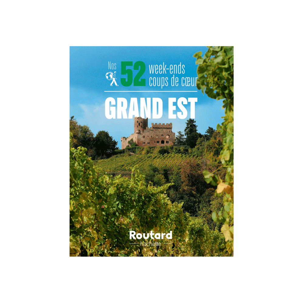 HACHETTE PRATIQUE Livre voyage et nature Nos 52 week-ends coups de coeur dans le grand-est Bleu