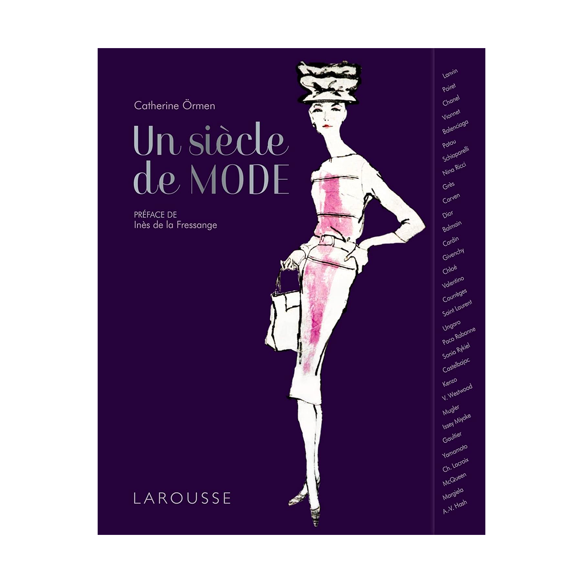 HACHETTE PRATIQUE Livre mode Un siècle de mode Noir
