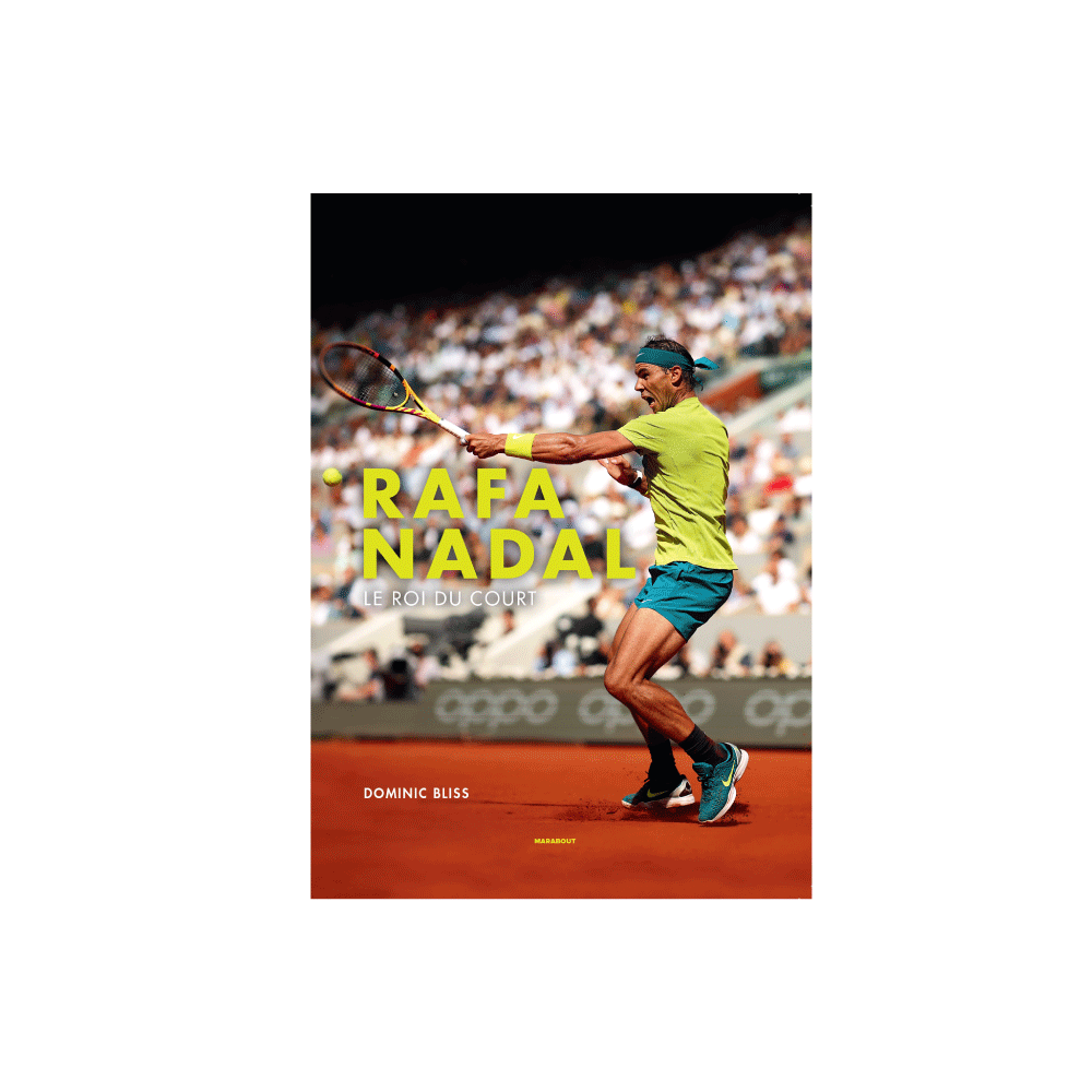 HACHETTE PRATIQUE Livre sport Rafa nadal : le roi du court Blanc