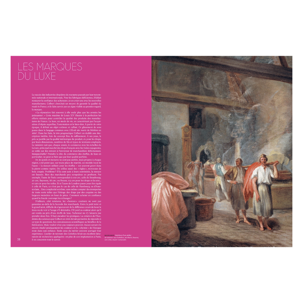 HACHETTE PRATIQUE Livre mode Les secrets du luxe Orange