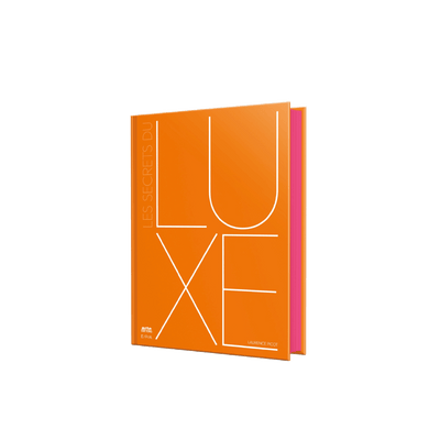 HACHETTE PRATIQUE Livre mode Les secrets du luxe Orange