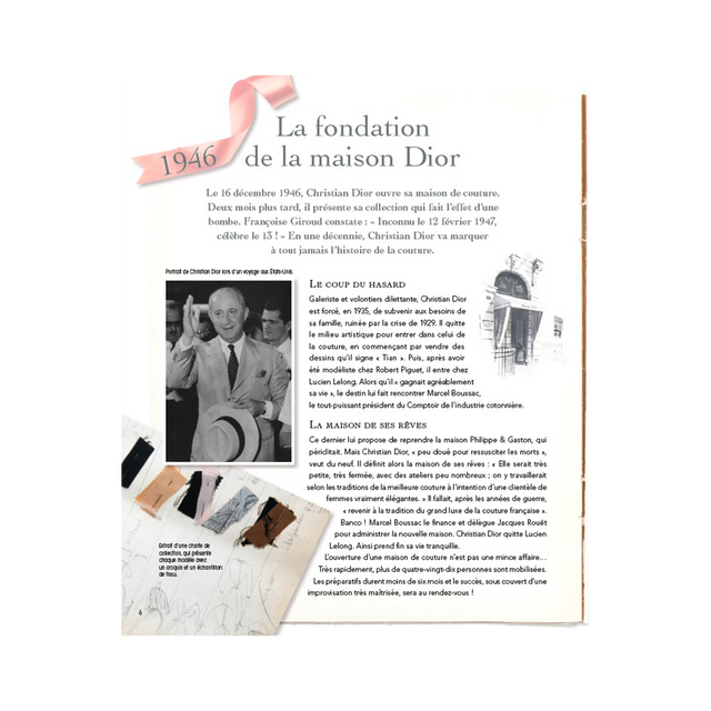 Hachette Pratique Livre mode DIOR FOR EVER blanc