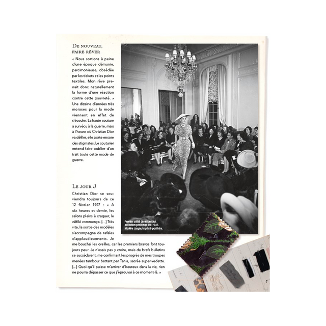 Hachette Pratique Livre mode DIOR FOR EVER blanc