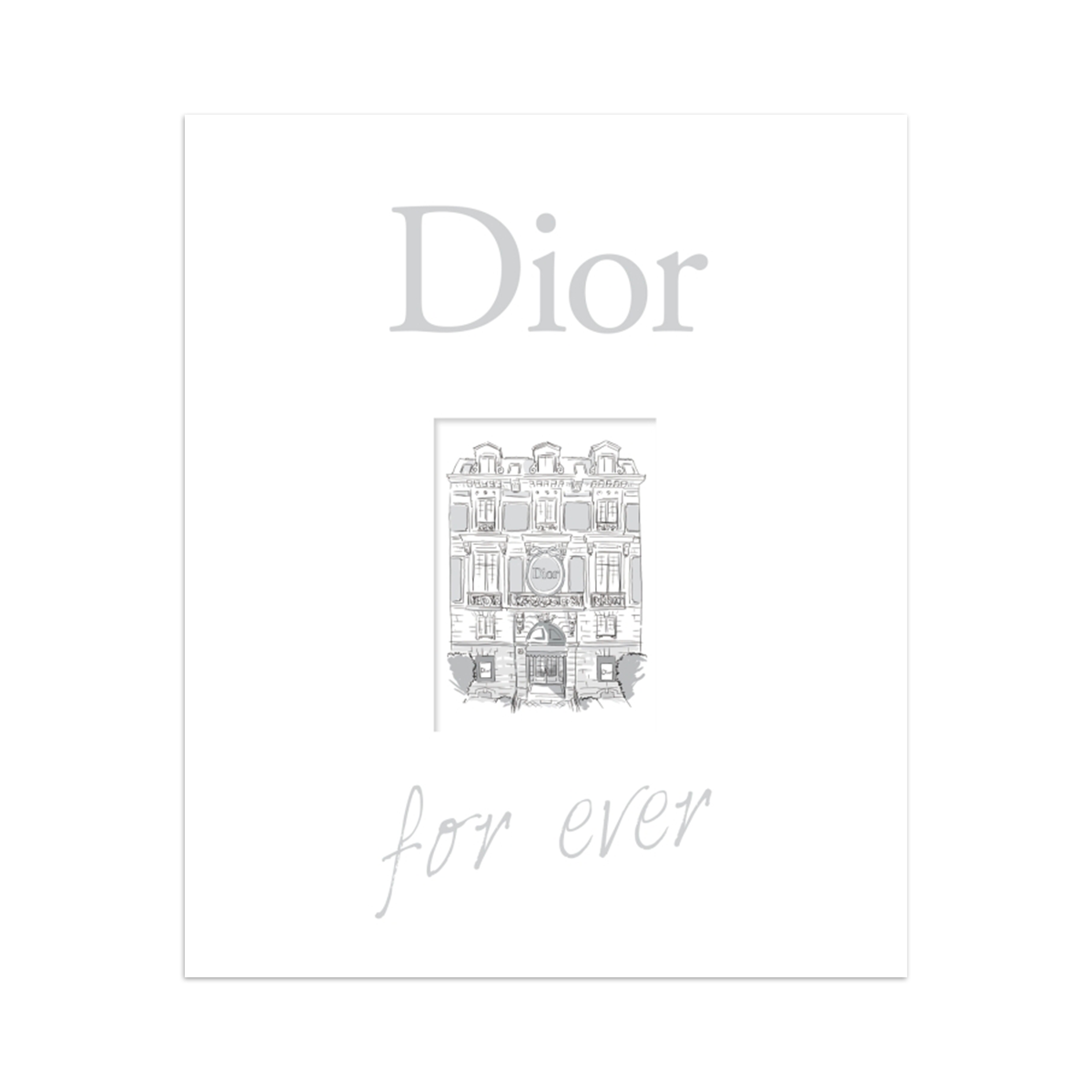 HACHETTE PRATIQUE Livre mode Dior for ever Blanc