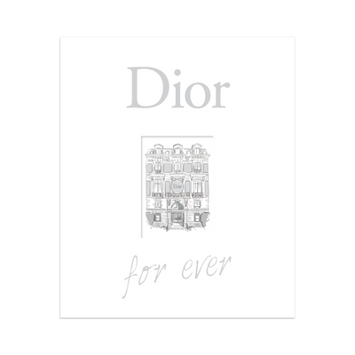 HACHETTE PRATIQUE Livre mode Dior for ever Blanc