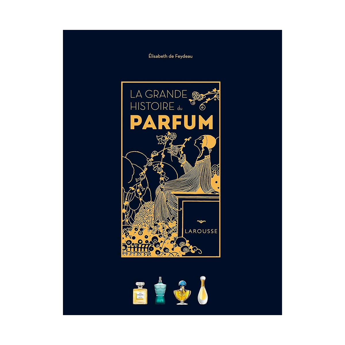 HACHETTE PRATIQUE Livre mode La grande histoire du parfum Noir