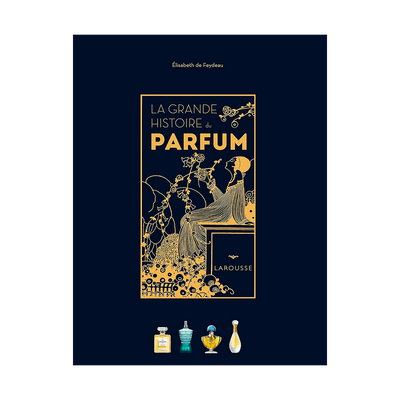 HACHETTE PRATIQUE Livre mode La grande histoire du parfum Noir