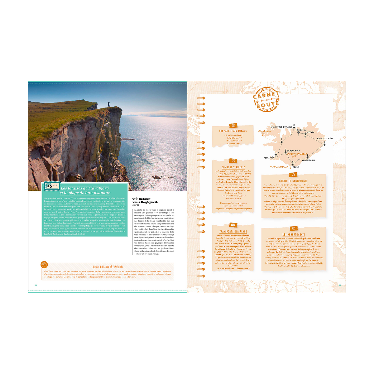 HACHETTE PRATIQUE Livre voyage et nature Les 50 voyages à faire dans sa vie Bleu