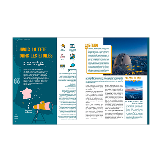 Hachette Pratique Livre voyage et nature EXPÉRIENCES ET MICRO-AVENTURES EN FRANCE