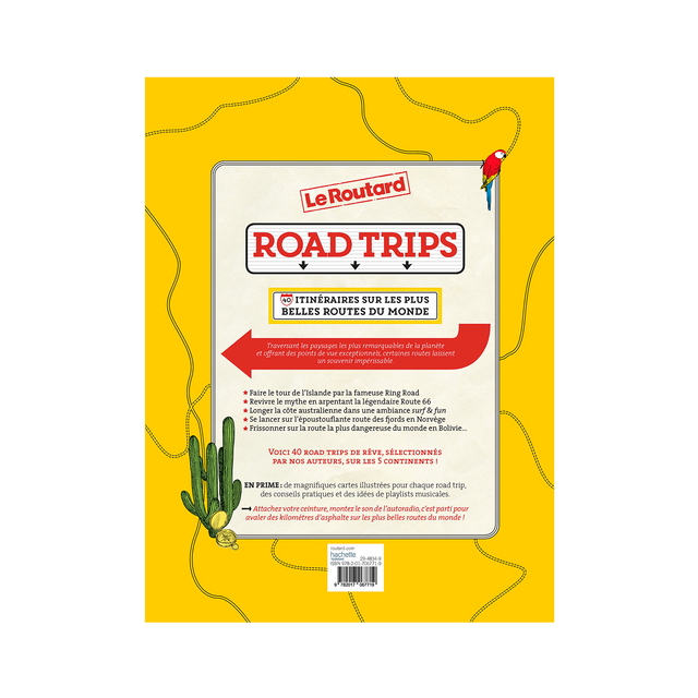 Hachette Pratique Livre voyage et nature ROAD TRIPS