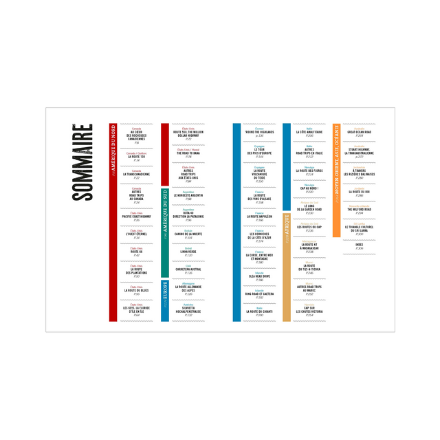 Hachette Pratique Livre voyage et nature ROAD TRIPS