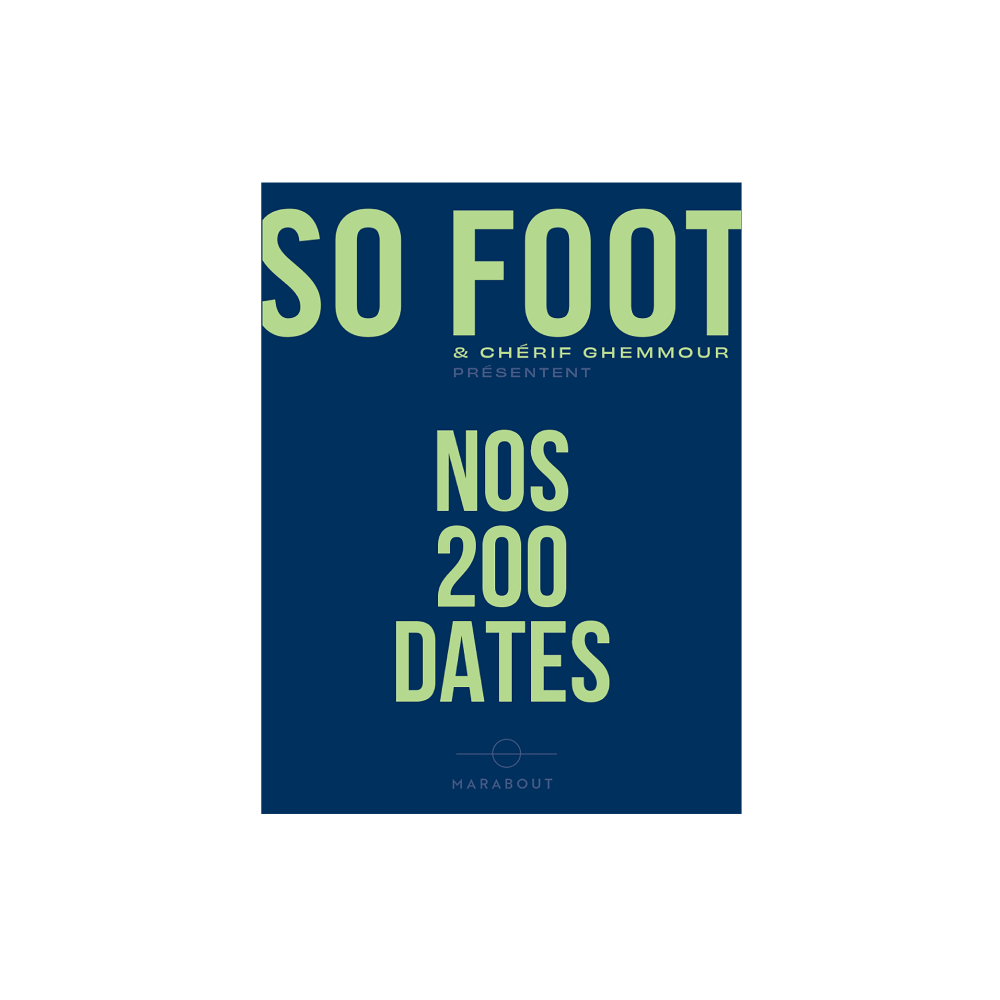 HACHETTE PRATIQUE Livre sport So foot - nos 200 dates Bleu