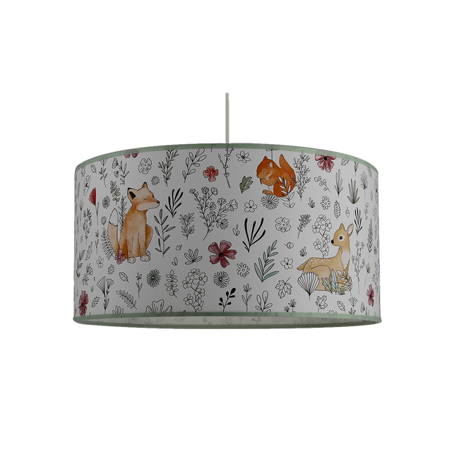 4MURS Suspension CALM FOREST coloris multicolore 19 x 39 cm