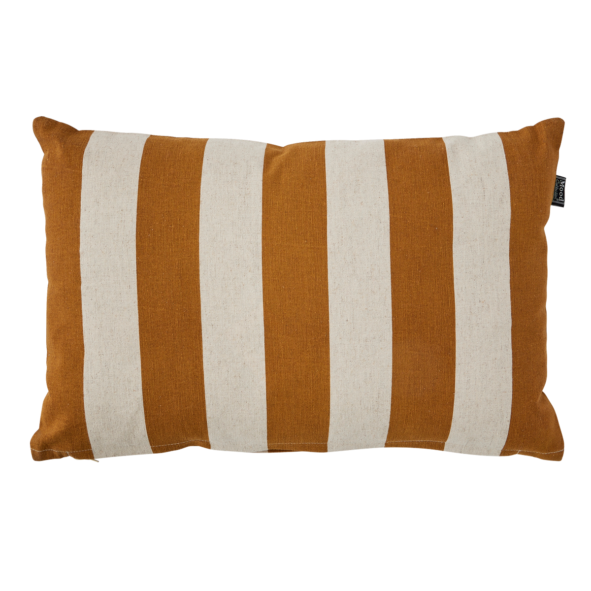 Coussin Moni Ocre/ivoire