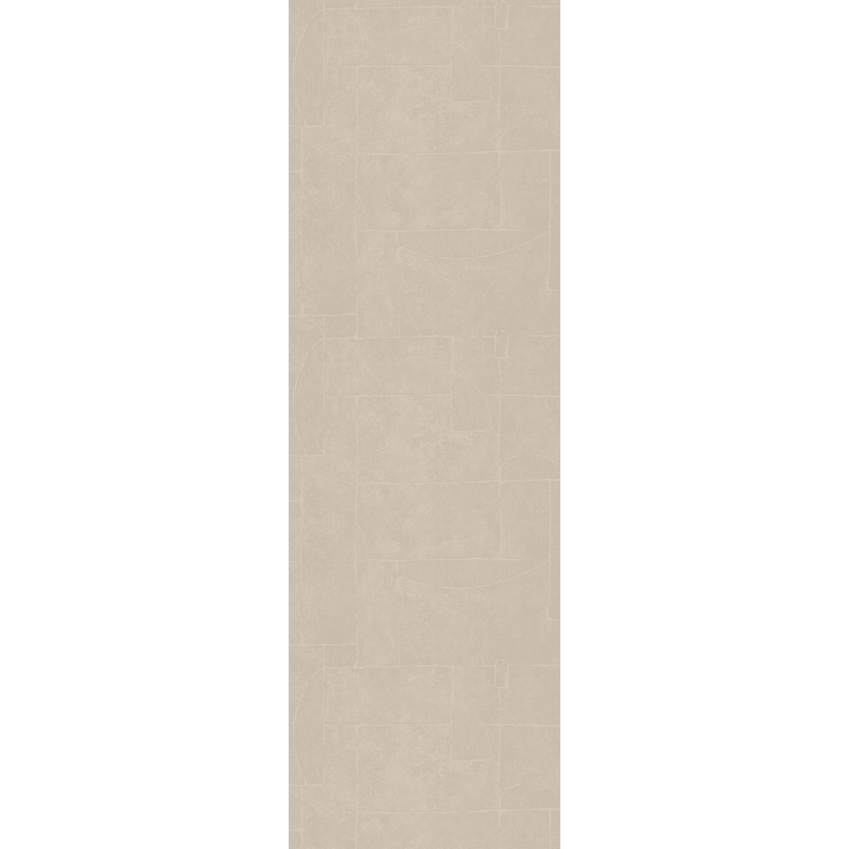 4MURS Papier peint intissé Clay Blanc crème